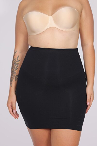 Yamuna Strapless Skirt Corset Black