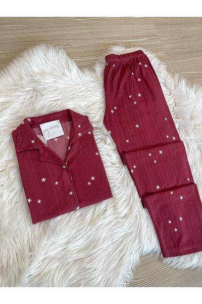 Pijamacs SET PIJAMA MÂNECĂ SCURTĂ PEGASUS CU MODEL ANANAS