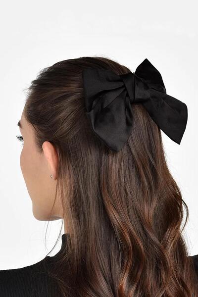 New Obsessions مشبك فيونكة من الساتان الحريري من ديانا