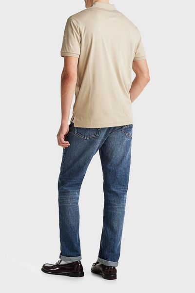 Tommy Hilfiger Men's Polo Neck T-Shirt - 100% Cotton, Regular Fit Mw0Mw39994 Rbt