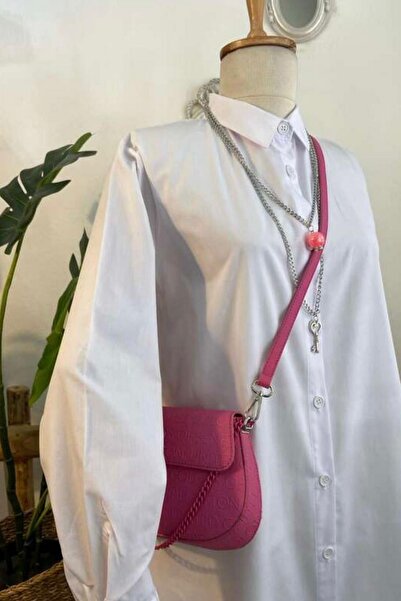 ESRA KEKÜLLÜOĞLU Εσρά Κεκουλουγιού Απλό Λευκό Πουκάμισο