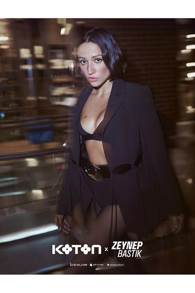 Koton Black Women's Blazer Jacket