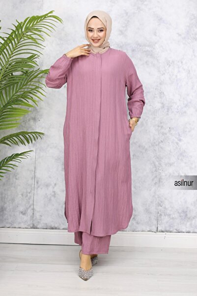 ASİLNUR Σετ ρούχων Rose Dusty Merve για Χατζ και Ούμρα