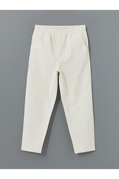 LC Waikiki Women's Velvet Pants with Elastic Waist