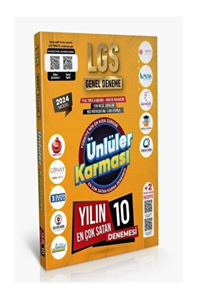 Ünlüler Karması 2025 Son Baskı Lgs 10 2 Genel Deneme (PARAGRAF DENEME HEDİYELİ)