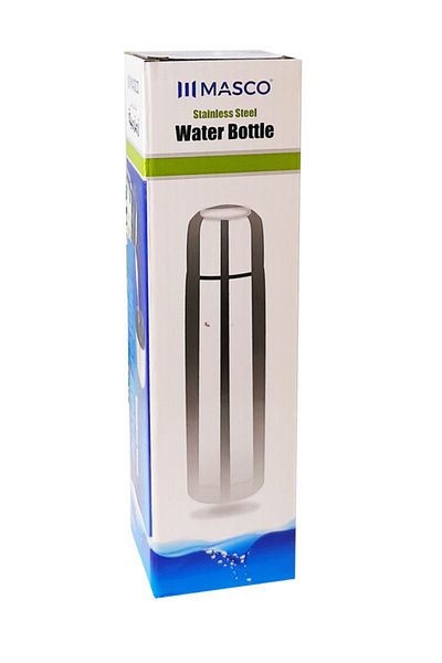 MASCO Stainless Steel One Touch Stopper Water Bottle, 500 Ml