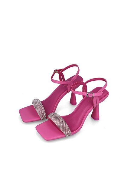 MENBUR WOMEN SHOES PINK SANDAL, HIGH HEEL, WITHOUT PLATFORM