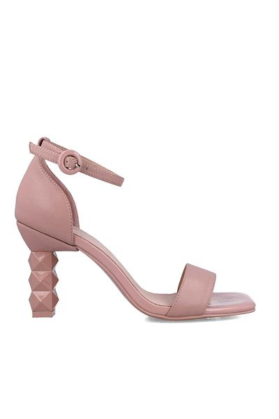 MENBUR WOMEN SHOES NUDE SANDAL, MID HEEL, WITHOUT PLATFORM