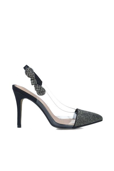 MENBUR WOMEN SHOES BLACK POINTED TOE, HIGH HEEL, WITHOUT PLATFORM
