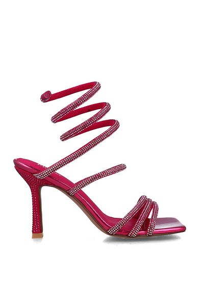 MENBUR WOMEN SHOES FUCHSIA SANDAL, HIGH HEEL, WITHOUT PLATFORM