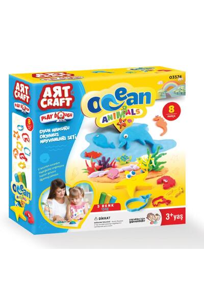 toysclub 03574 Ocean Animals Set Play Dough 150 Gr