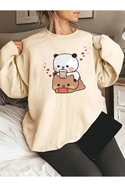 MODAVİBE Hanorac cu glugă și decolteu - modele supradimensionate și elegante