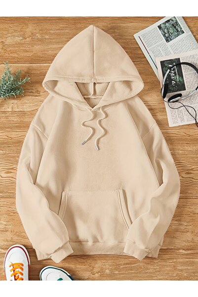 MODAVİBE Kapüşonlu ve Bisiklet Yaka Sweatshirt - Oversize ve Şık Tasarımlar