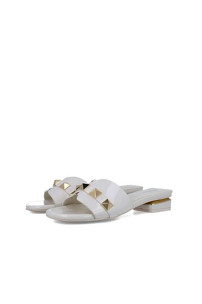 MENBUR WOMEN SHOES WHITE SANDAL, LOW HEEL, WITHOUT PLATFORM