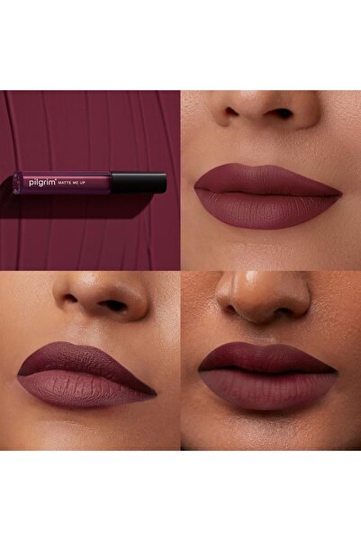 Pilgrim Liquid Matte Lipstick - Berry Tease | Lipstick for Women   3gms