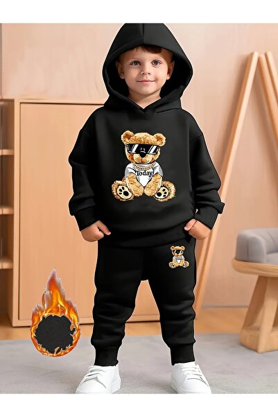 MODAVİBE Αθλητικά και άνετα ρούχα - Παιδική αθλητική φόρμα με φερμουάρ και κο...