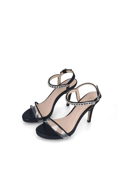 MENBUR WOMEN SHOES BLACK SANDAL, HIGH HEEL, PLATFORM