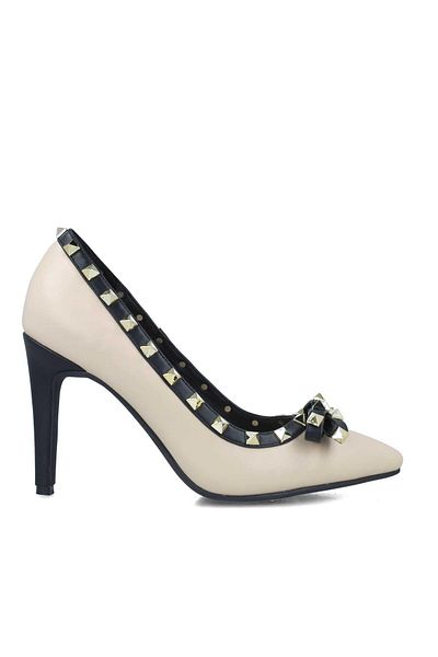 MENBUR WOMEN SHOES WHITE PEEP TOE, HIGH HEEL, WITHOUT PLATFORM