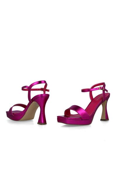 MENBUR WOMEN SHOES FUCHSIA SANDAL, HIGH HEEL, PLATFORM