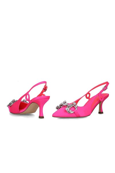 MENBUR WOMEN SHOES FUCHSIA POINTED TOE, HIGH HEEL, WITHOUT PLATFORM