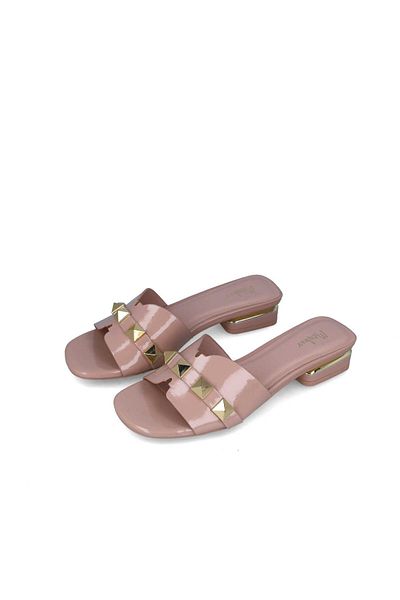 MENBUR WOMEN SHOES NUDE SANDAL, LOW HEEL, WITHOUT PLATFORM
