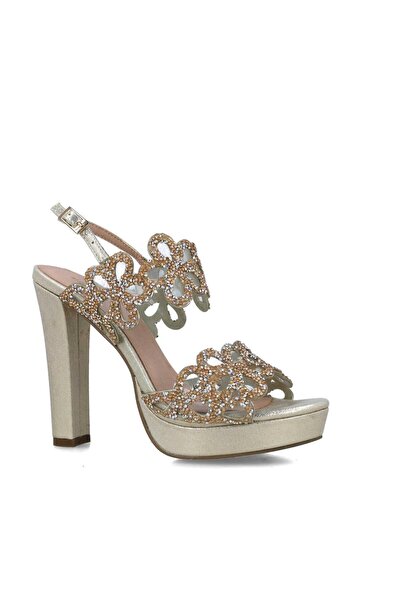 MENBUR WOMEN SHOES GOLD SANDAL