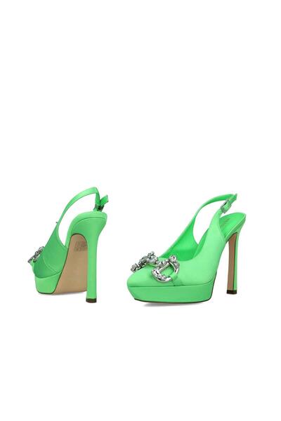 MENBUR WOMEN SHOES LIME POINTED TOE, HIGH HEEL, PLATFORM