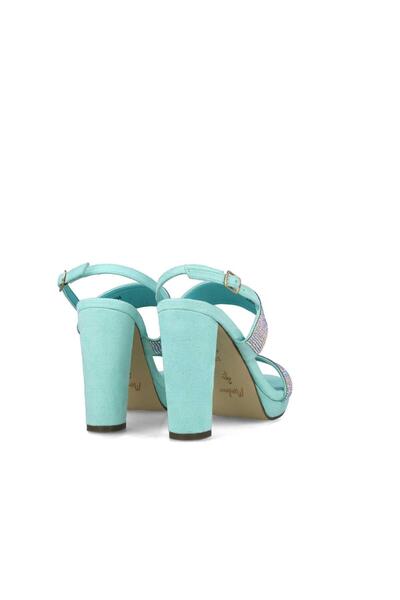 MENBUR WOMEN SHOES MINT SANDAL, HIGH HEEL, PLATFORM