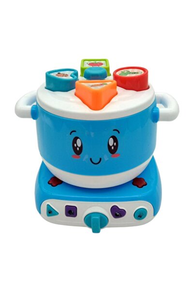 Farbu Işıklı Sesli Sevimli Mutfak Seti 40234,oyuncak Evcilik Mutfak Seti