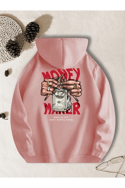 MODAVİBE Hanorac cu glugă și decolteu - modele supradimensionate și elegante