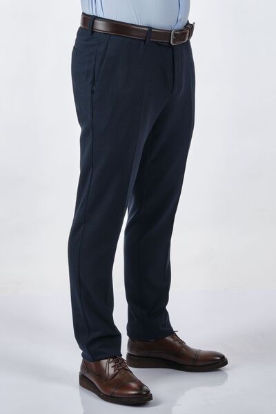 Ecer Чорні чоловічі штани з подвійними ластовицями 18186220