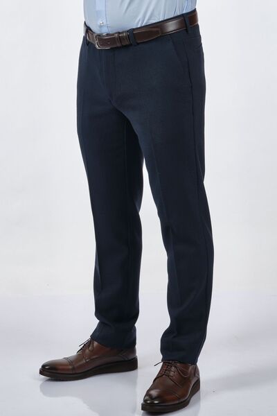 Ecer Чорні чоловічі штани з подвійними ластовицями 18186220