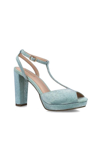 MENBUR WOMEN SHOES MINT SANDAL, HIGH HEEL, PLATFORM