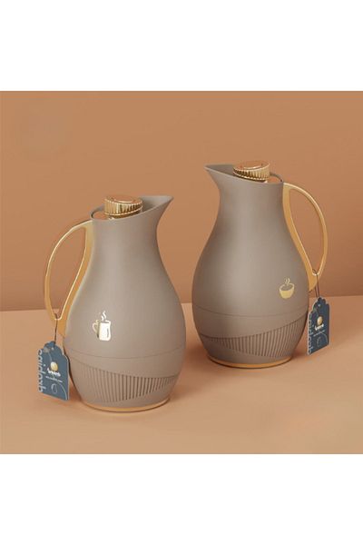 drobina luxury Cappuccino Thermos Set