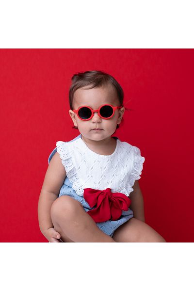 SOLEDA Strawberry Sunglasses for 12-36 Months Baby
