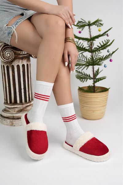 Moda Frato Modafrato SMT-03 Γυναικείες παντόφλες εσωτερικού χώρου Χειμερινές παντόφλες