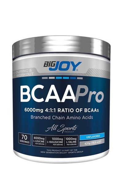 Bigjoy Sports Amino asit Bcaa 4:1:1 Aromasız Bcaa Pro 70 Servis 420 gr