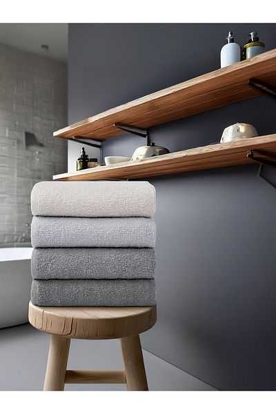 MODALİN 4-piece kitchen towel aden grey - 30x50