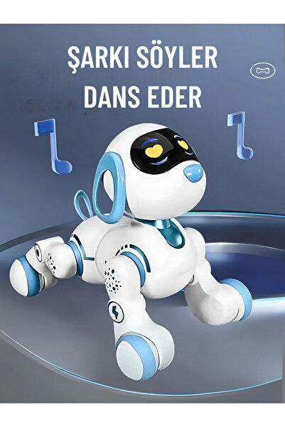 Shem Uzaktan Kumandalı Çok Fonksiyonlı Akllı Aktivite & Eğlence Robot Köpek