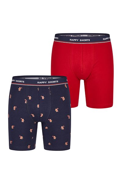 Happy Shorts Langer Boxer XMAS Boxer Külot