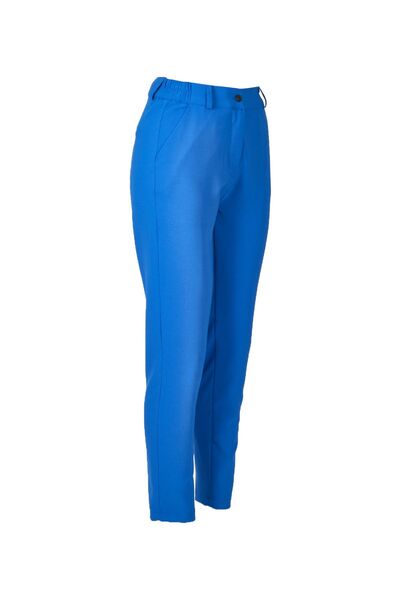 Ysatis Saks Colored Straight Leg - Rubber Waist Women's Trousers23242000123