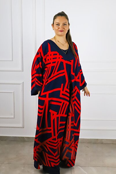 Bedrinxxl Kadın Büyük Beden Kristal Takım Elbise