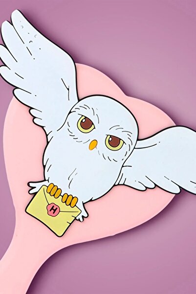 Miniso Harry Potter Lisanslı Saç Fırçası - Hedwig