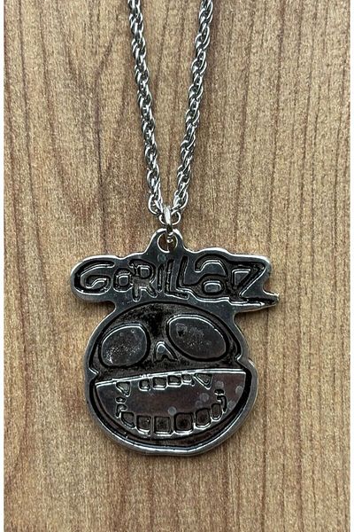 Metal Giyim Gorillaz Chain Necklace