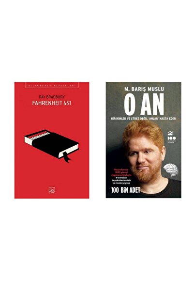 İthaki Yayınları Fahrenheit 451 - Ray Bradbury - O An M. Barış Muslu