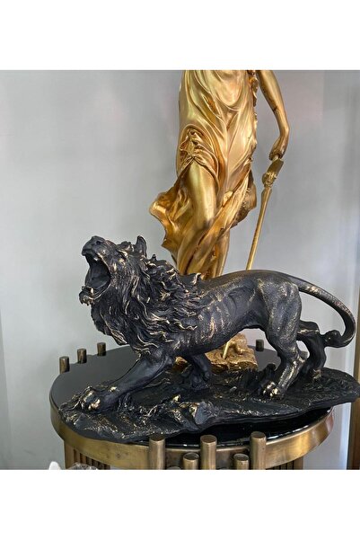 Mirsa Global Dekoratif Aslan  Biblo Büyük Boy