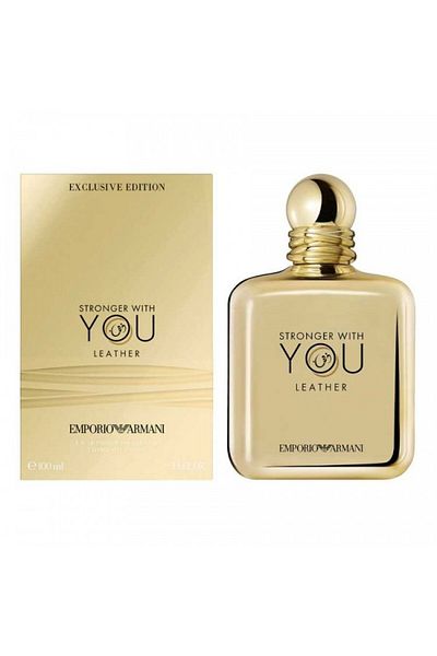 Giorgio Armani Stronger with You Leather by Giorgio Armani Eau de Parfum 100ml