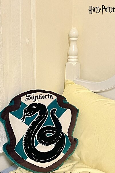 Miniso Harry Potter Lisanslı Yastık (40 cm) - Slytherin