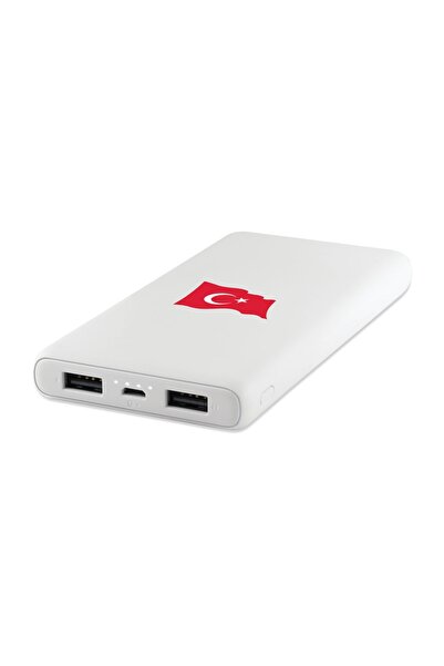 Ttec Powerslim Türk Bayrağı 10.000 Mah Taşınabilir Şarj Aleti / Powerbank 2BB200TB