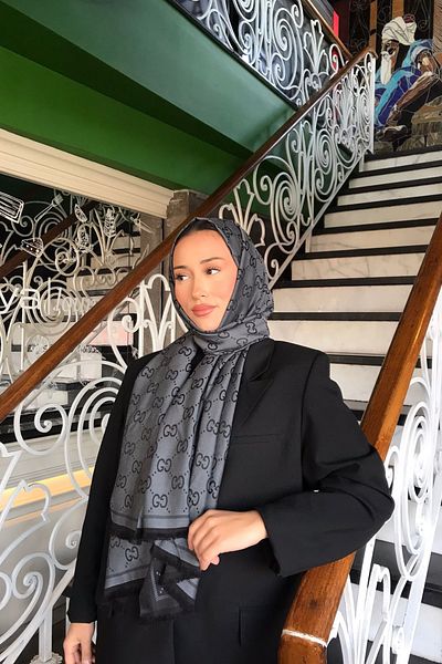 G DESEN Double Sided Cashmere Silk Shawl
